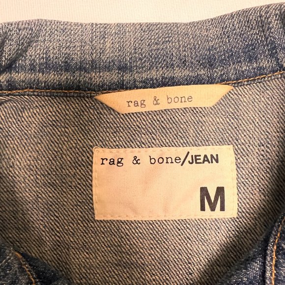 rag & bones Nico Denim Jacket - size M - Picture 3 of 12